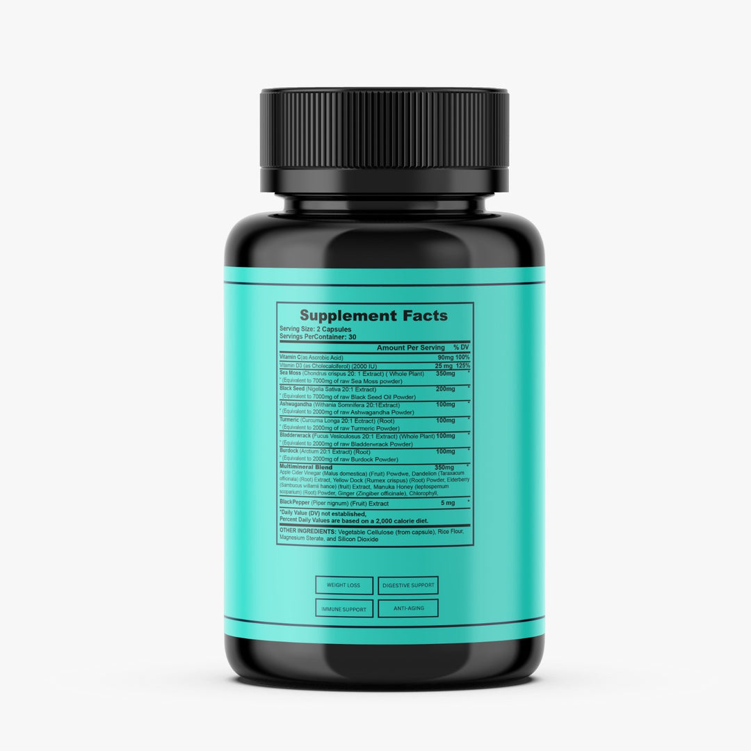 Sea Moss Capsules Superfood Blend