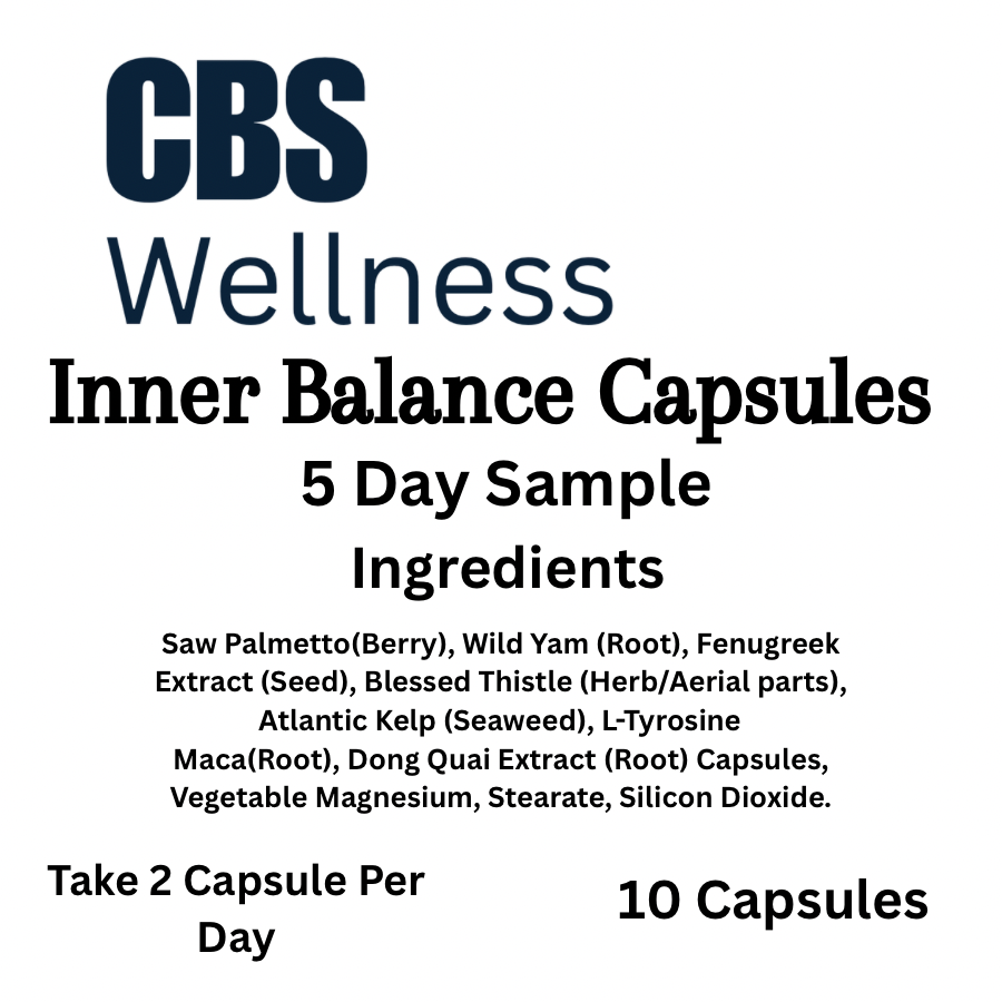 Inner Balance Caps  Sample – 5 Day Supply