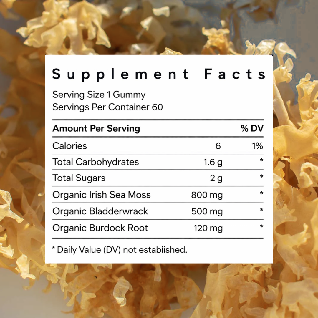 Seamoss Support Gummies
